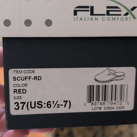 NIB Spring Step Flexus Scuff Shoes Made In Italy - Picture 8 of 9